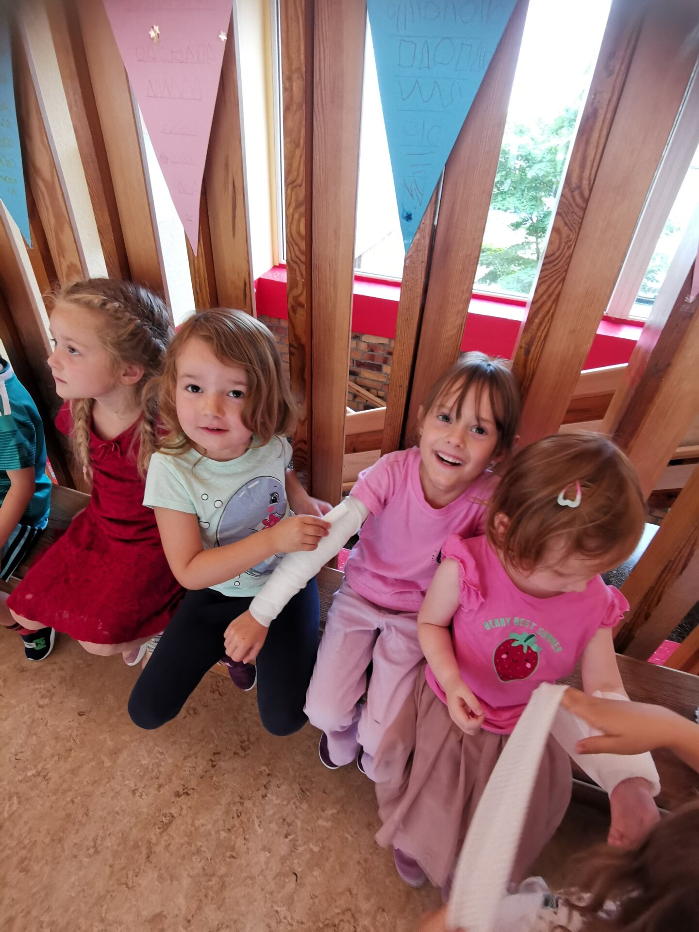 Begeisterte Kinder