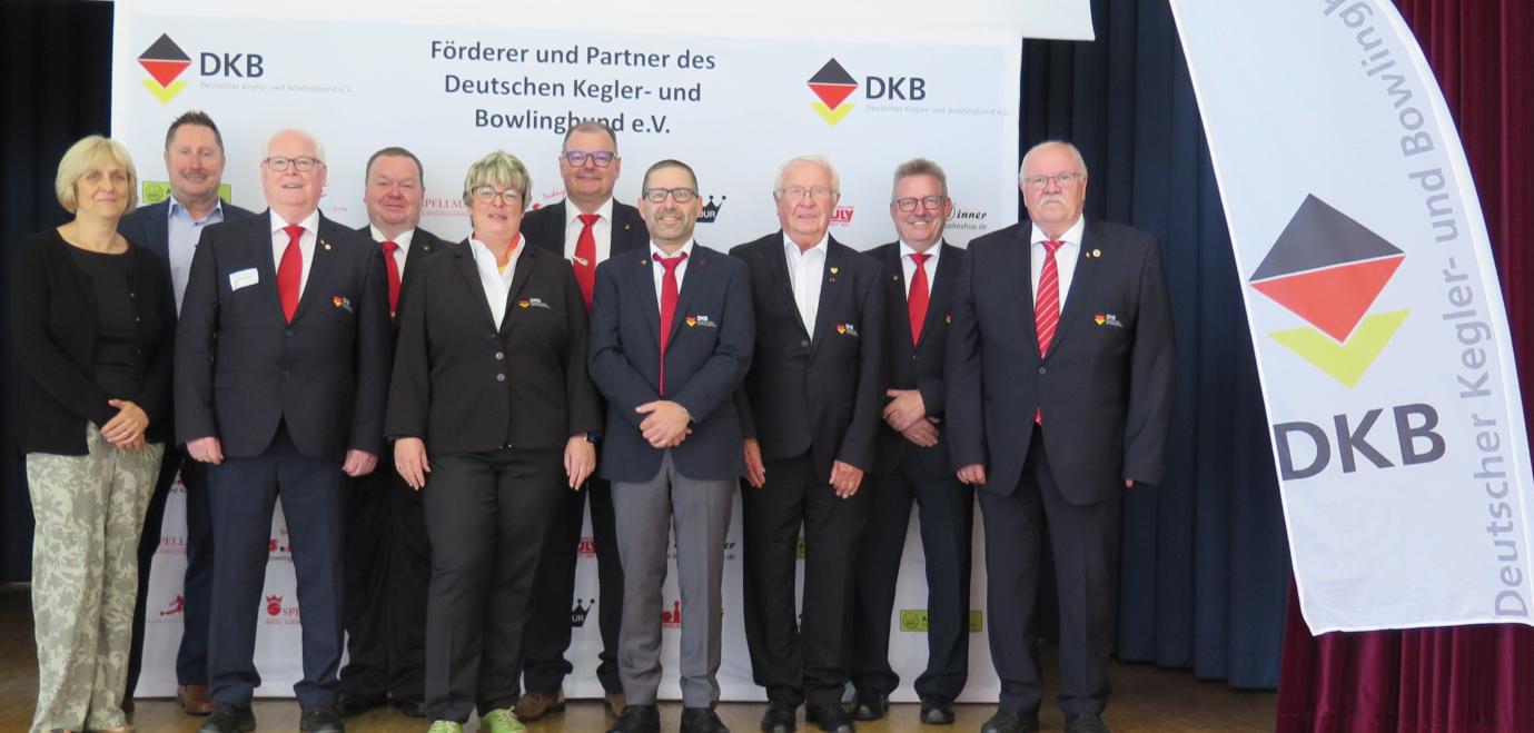 Das DKB-Präsidium in Zell am Harmersbach auf der Bundesversammlung.