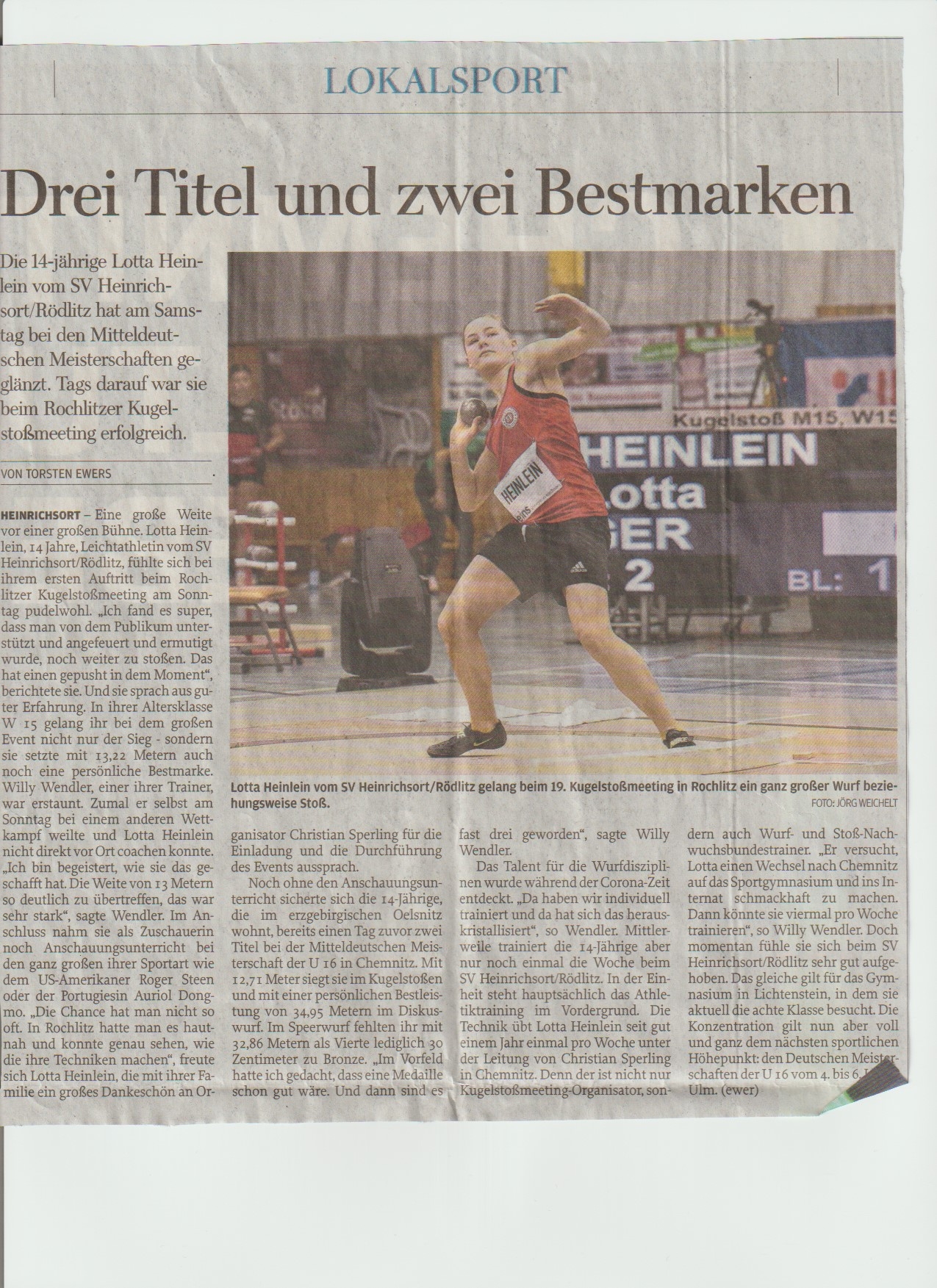 Freie Presse vom 04.02.2025