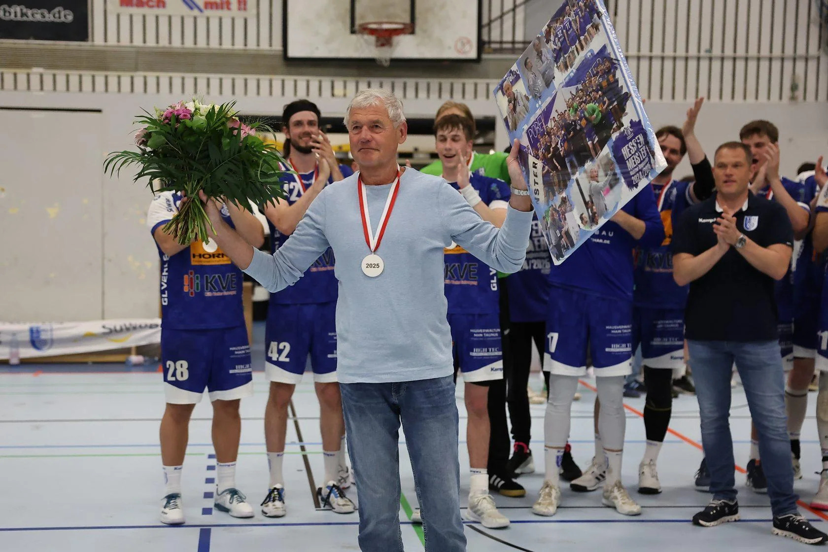 Abschied von Trainer Hans-Josef Embs