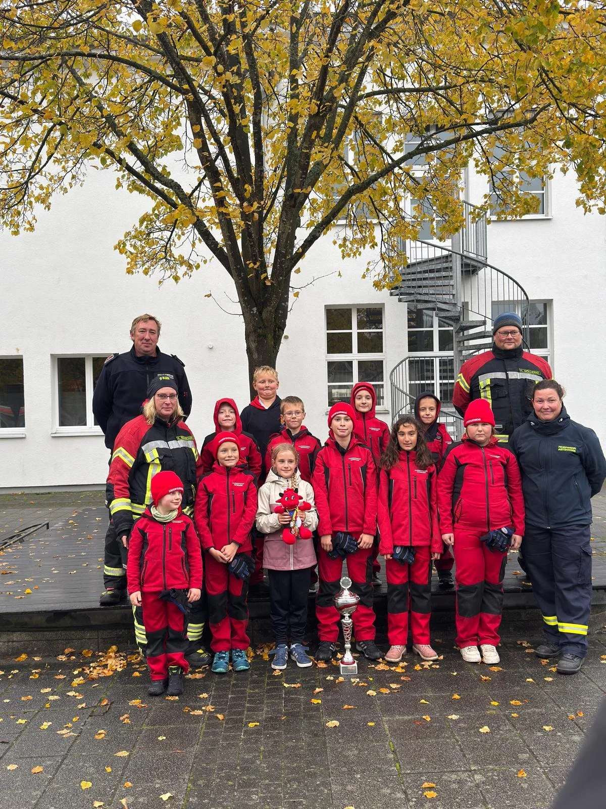 Gesamtsieger Kinderfeuerwehren des Landkreises Vorpommern-Rügen 2026 Unsere Flammenhoppser