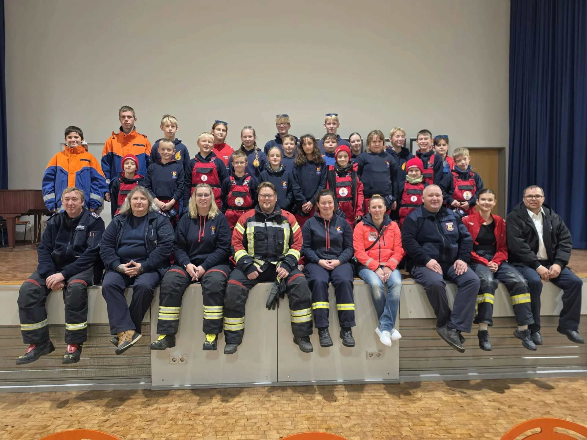 Gruppenbild vor dem Start