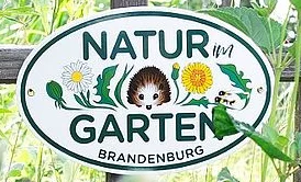 Natur im Garten - Plakette