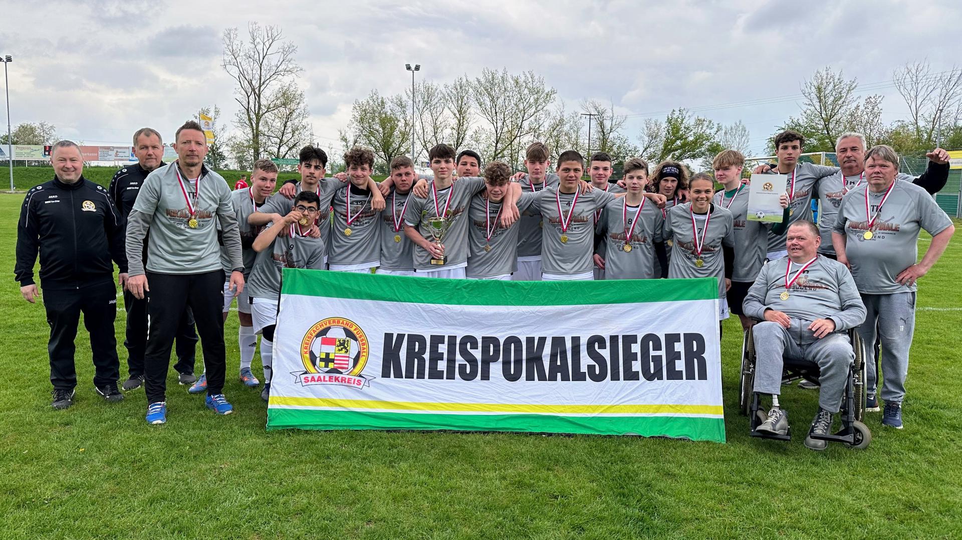 Kreispokalsieger C-Junioren // JSG Merseburg/Hohenweiden