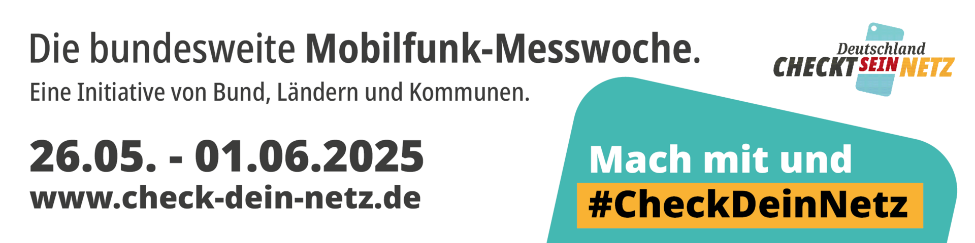 Die bundesweite Mobilfunk-Messwoche.