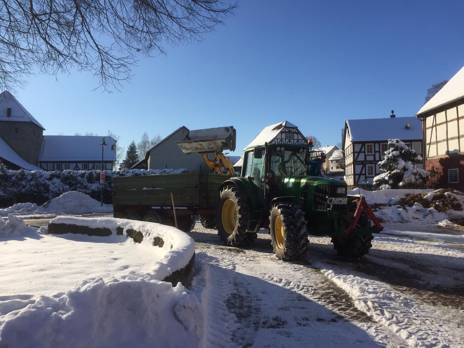 Warnweste Winterdienst Bauhof Kommune Winter Stadt Schnee Weste  Schneeräumen
