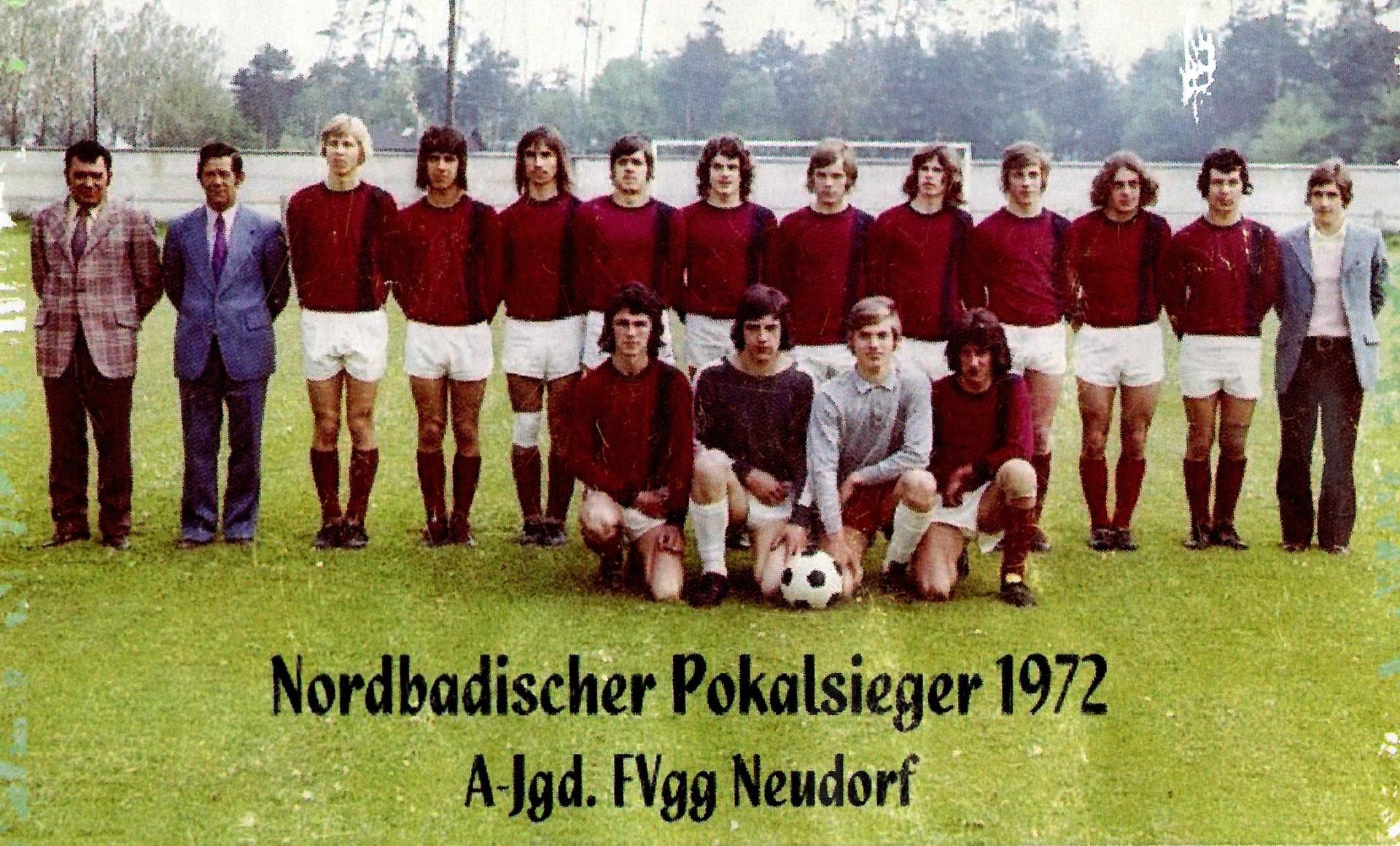 Pokalsieger A-Jugend 1972