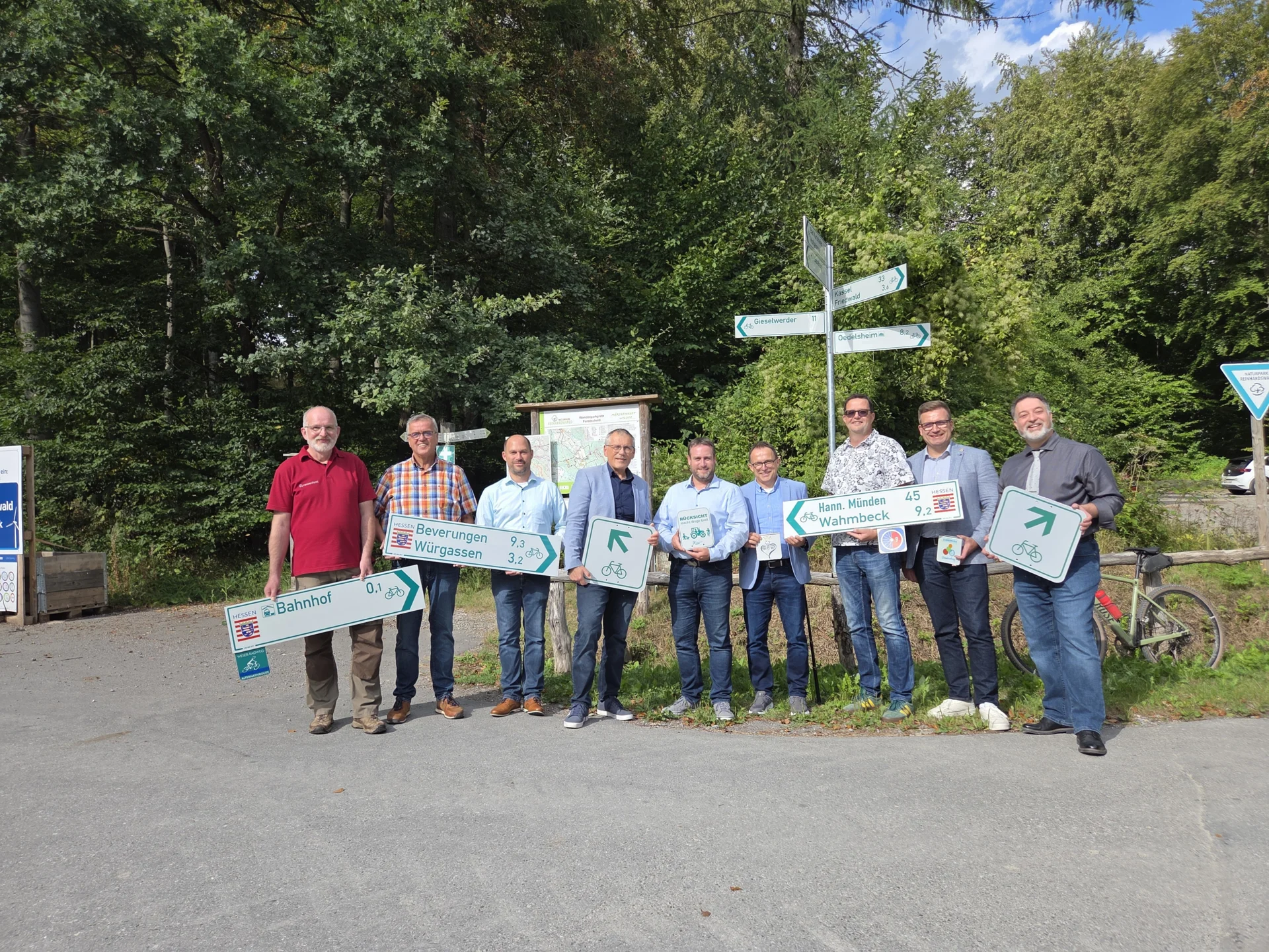 Radwege LK Kassel