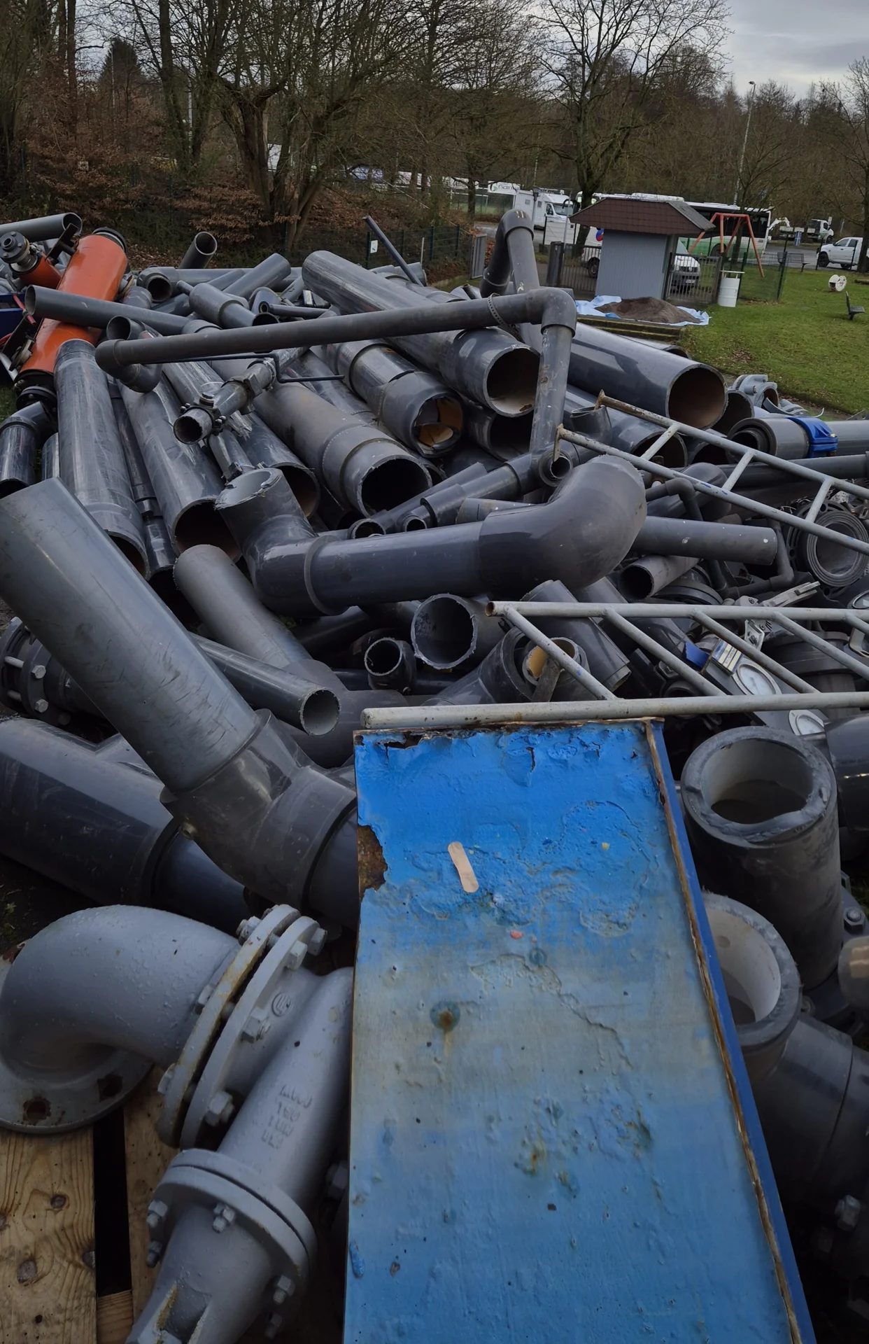 Baubeginn Sanierung Filtertechnik Hallenbad