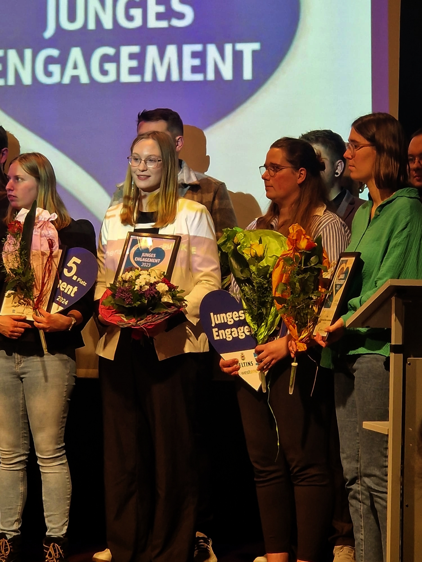 Diana Drees - 3. Platz beim Wettbewerb "Junges Engagement"