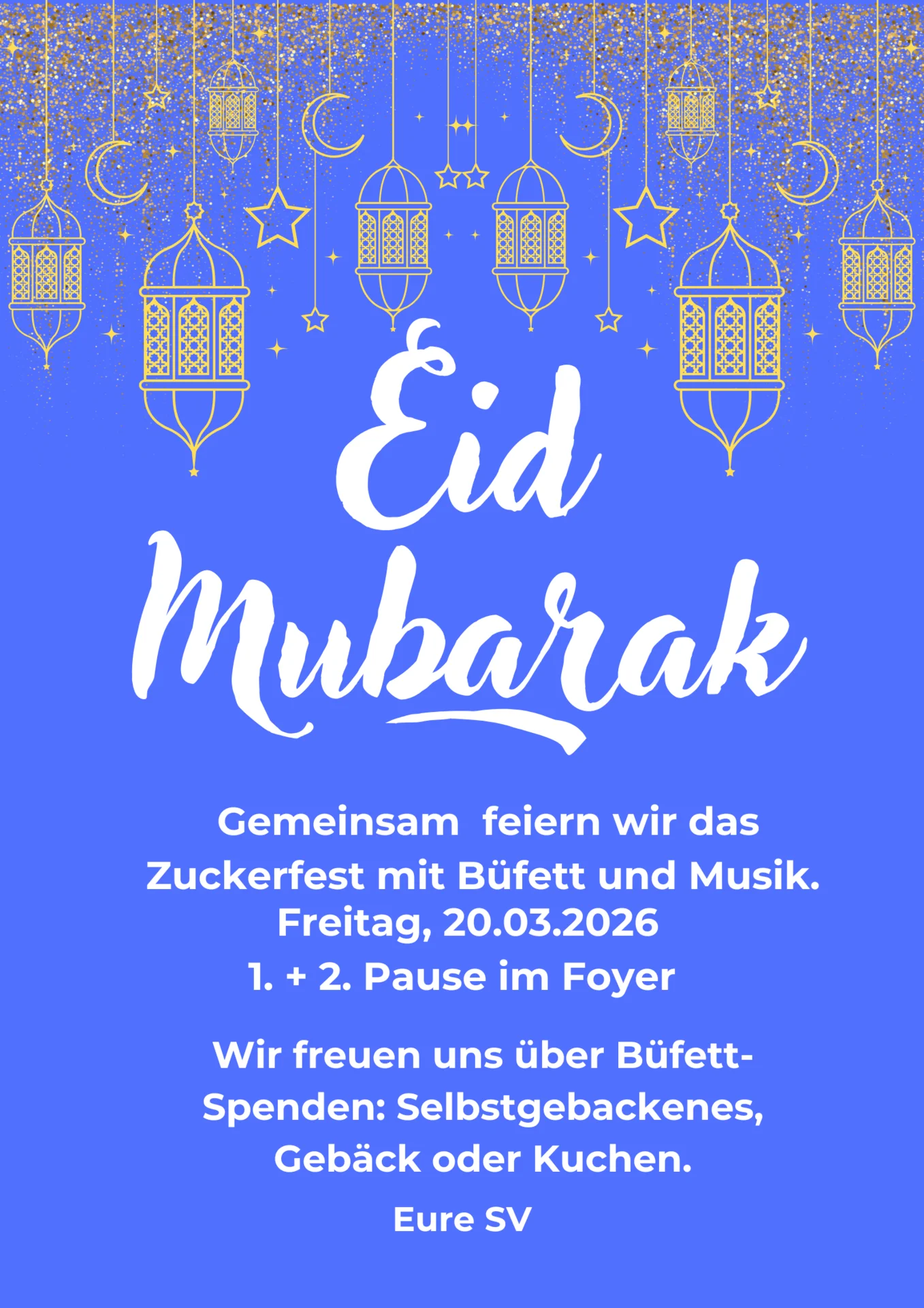 Information zum Zuckerfest 2026