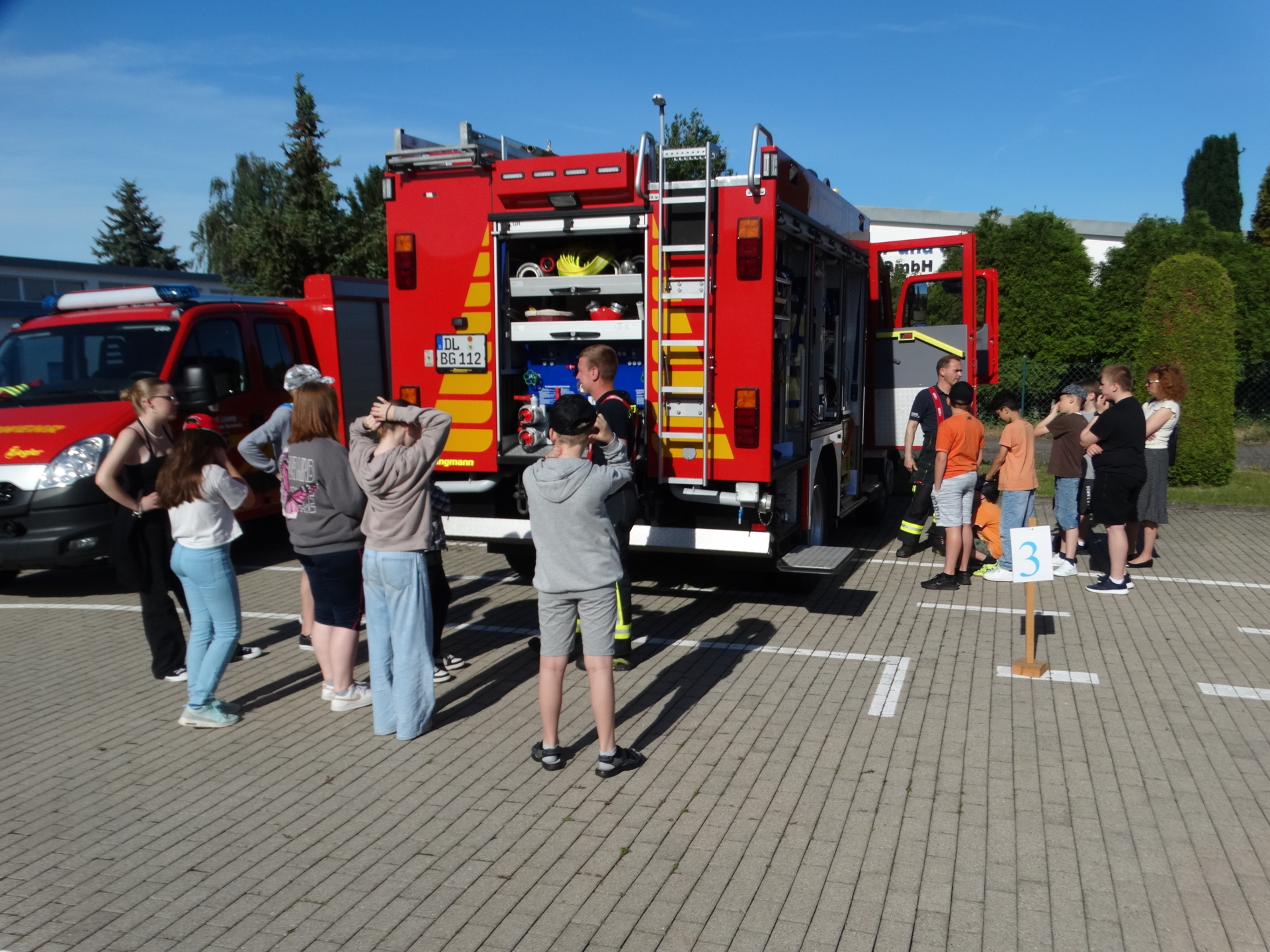 Genaue Einblicke in den Feuerwehralltag wurden gegeben