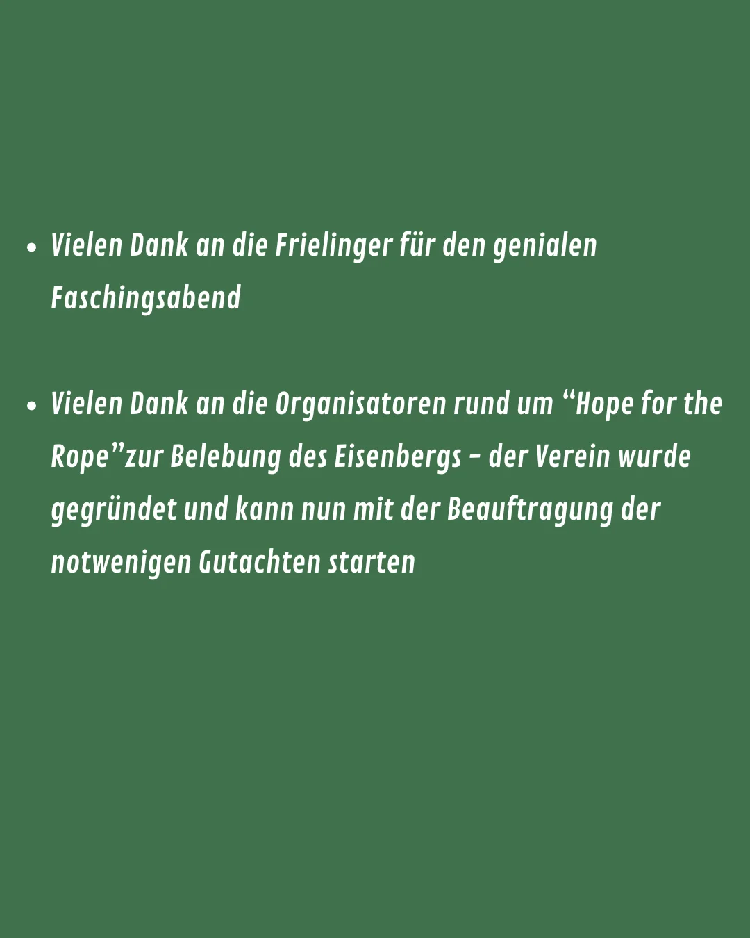 Monatlicher Rückblick Februar 2026