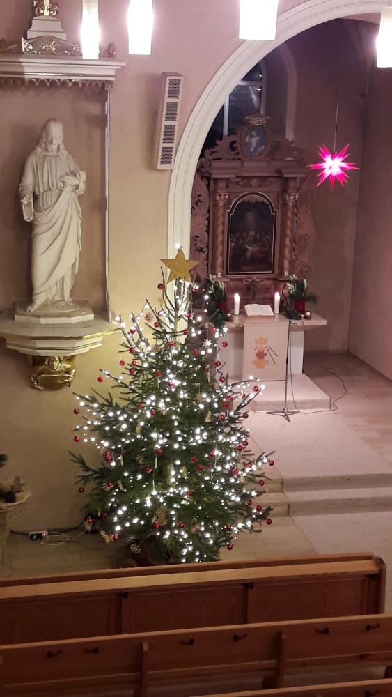 Weihnachtsstimmung Petruskirche Beimerstetten