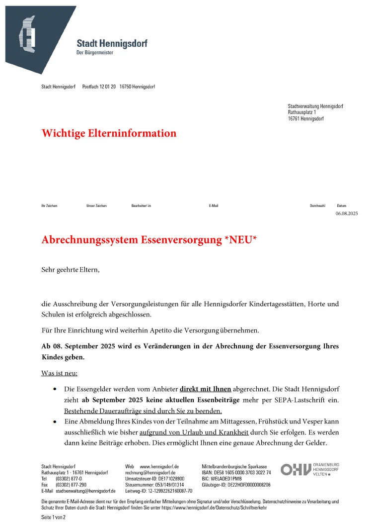 Essensversorgung1