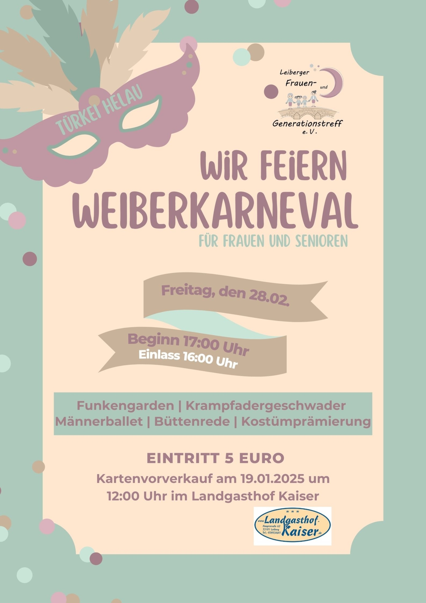 Plakat Karneval 2025
