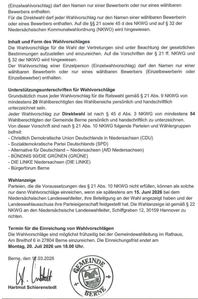 Aktualisierung Wahlbekanntmachung1