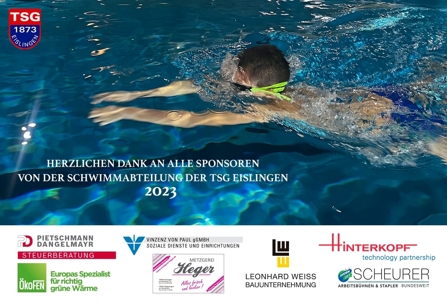 Sponsorenschwimmen