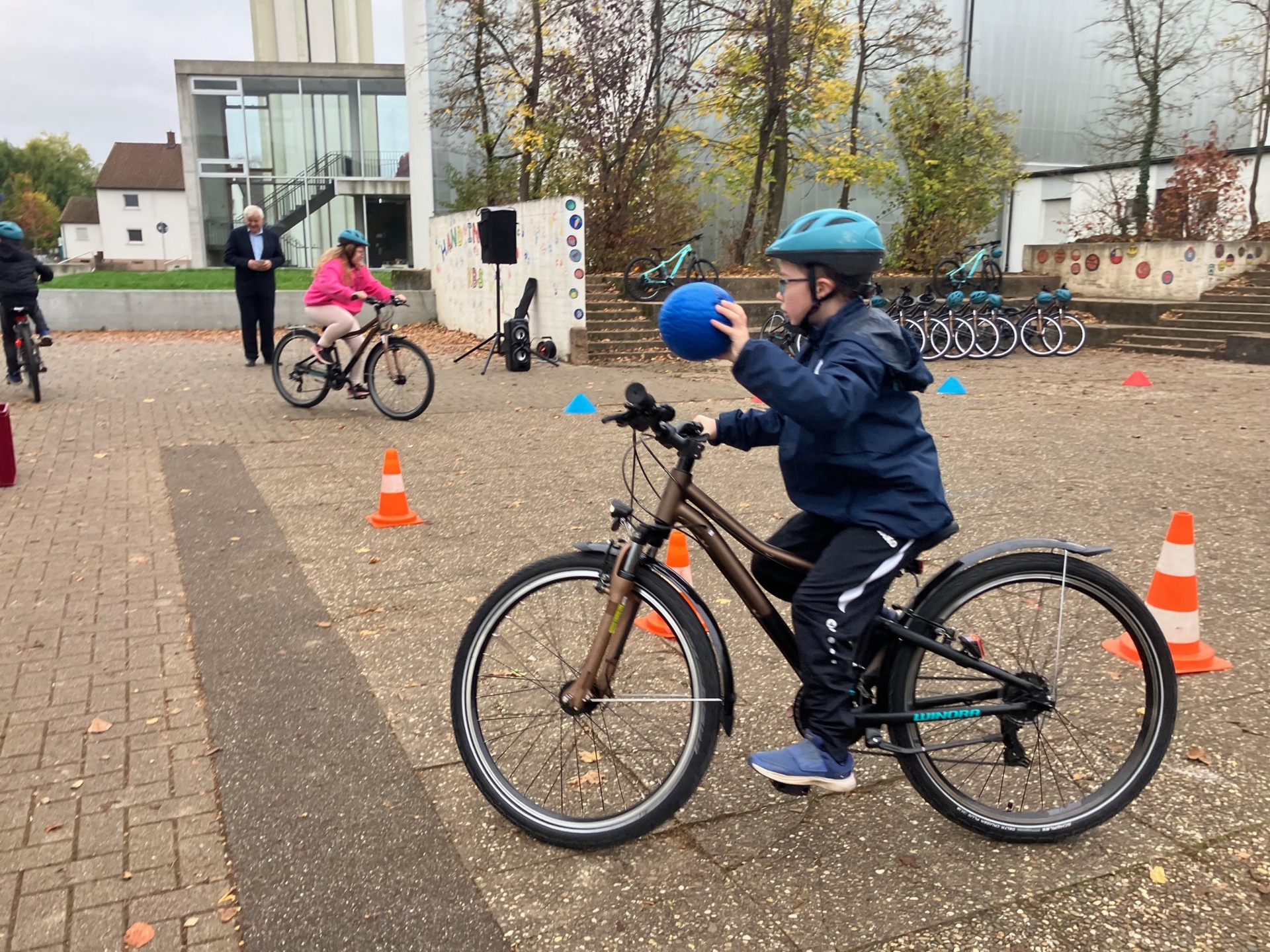 I like to ride my bicycle