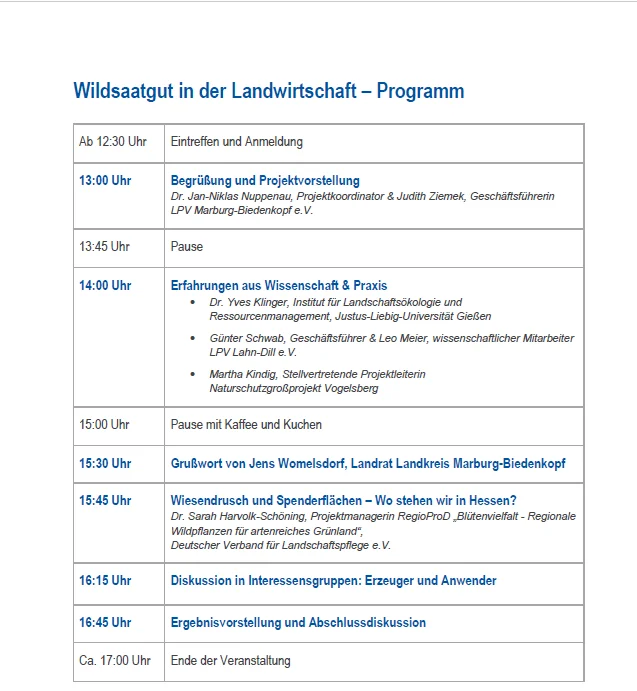 Programm