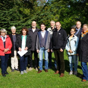 Botanischer Garten erhält Förderung vom Freistaat Sachsen - gruppenbild