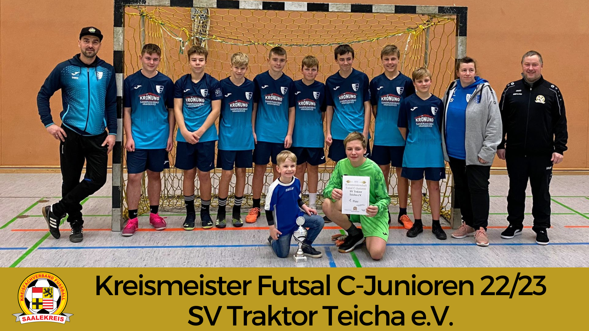Kreismeister Futsal C-Junioren