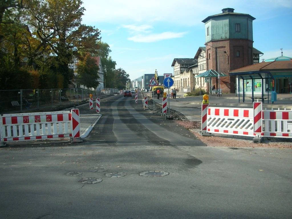 neue Fahrbahn