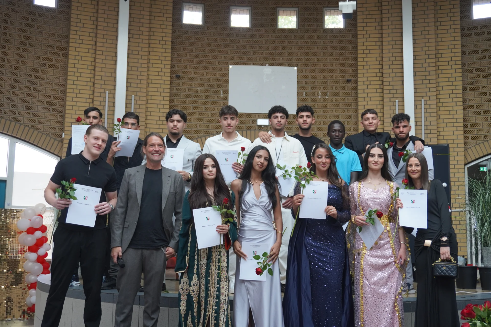 Gratulation an die IPD-Klasse