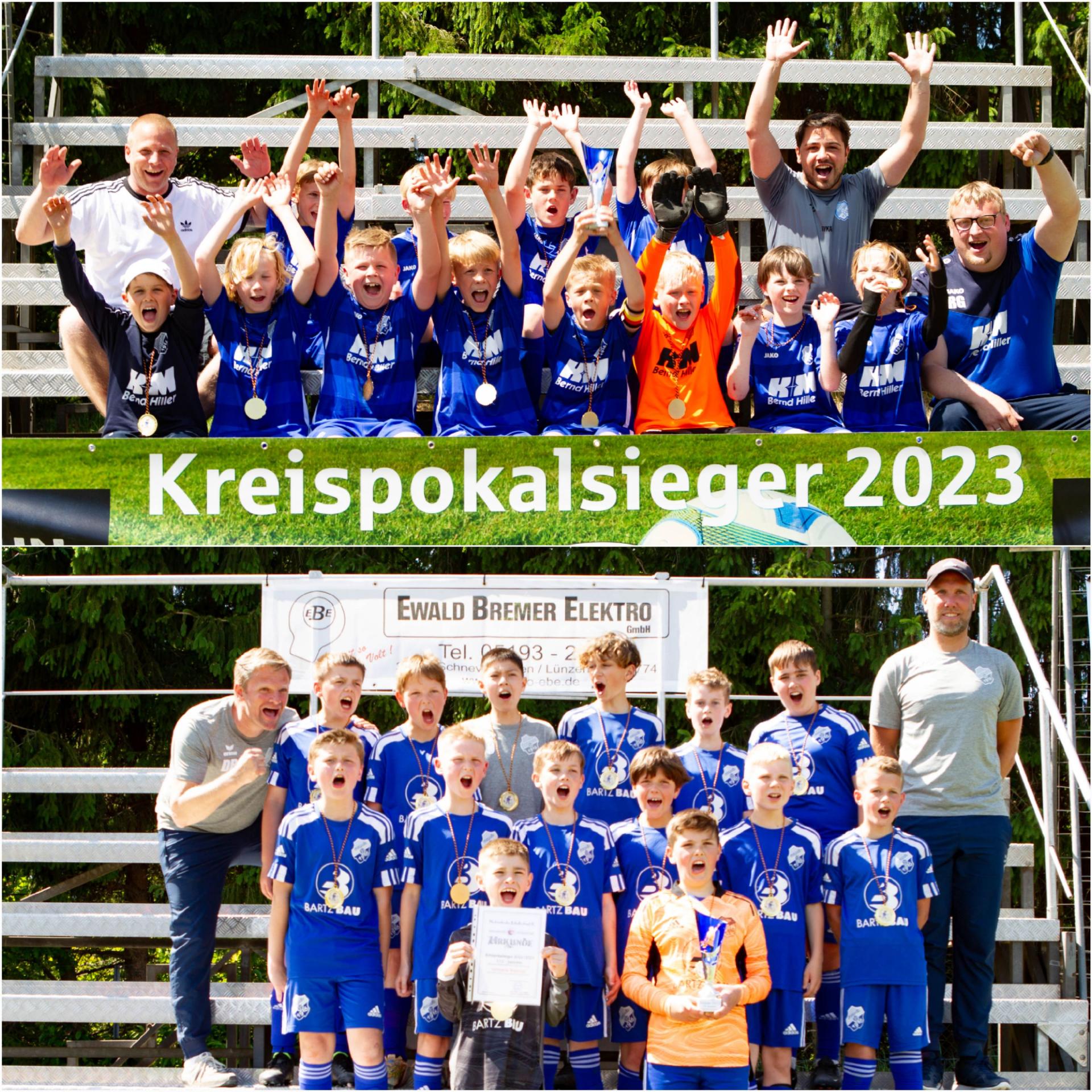 Pokalsieger 2023 - U11 und U12