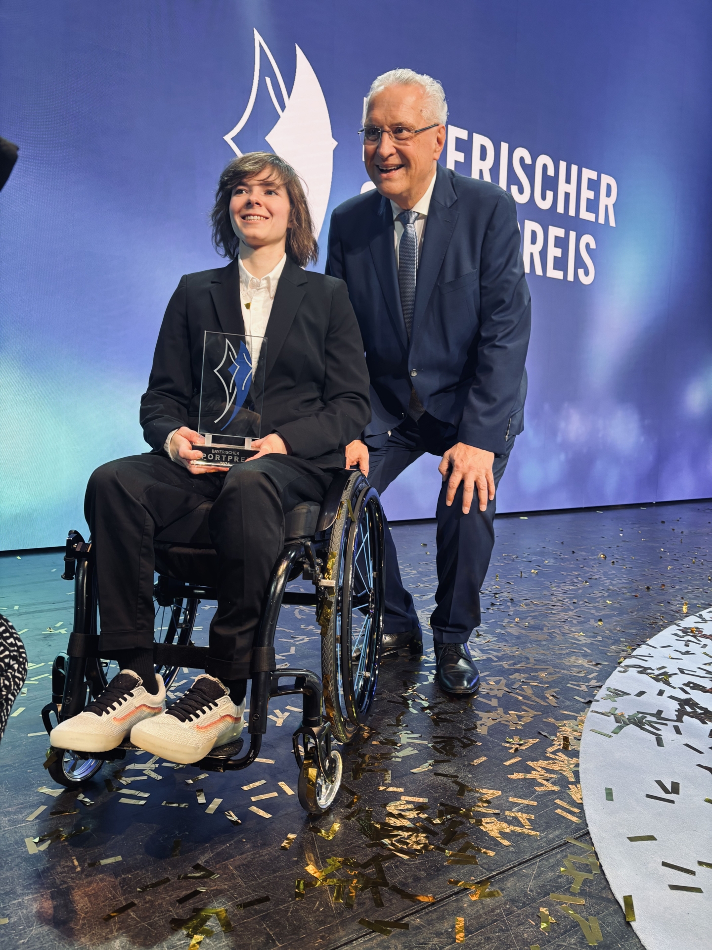 Denise Hutter und Joachim Herrmann