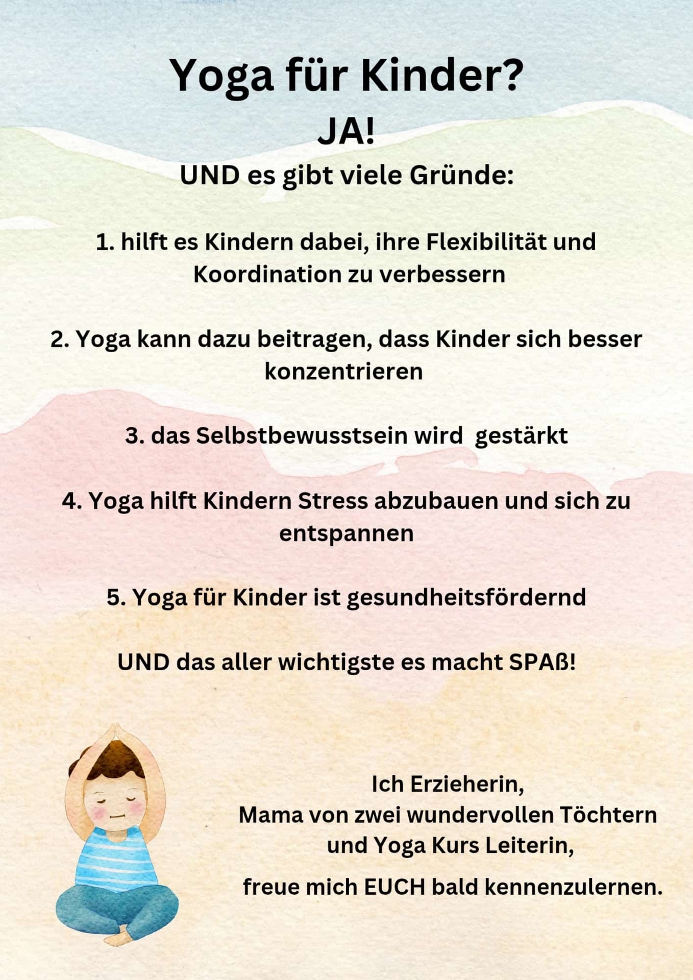 Kinder Yoga