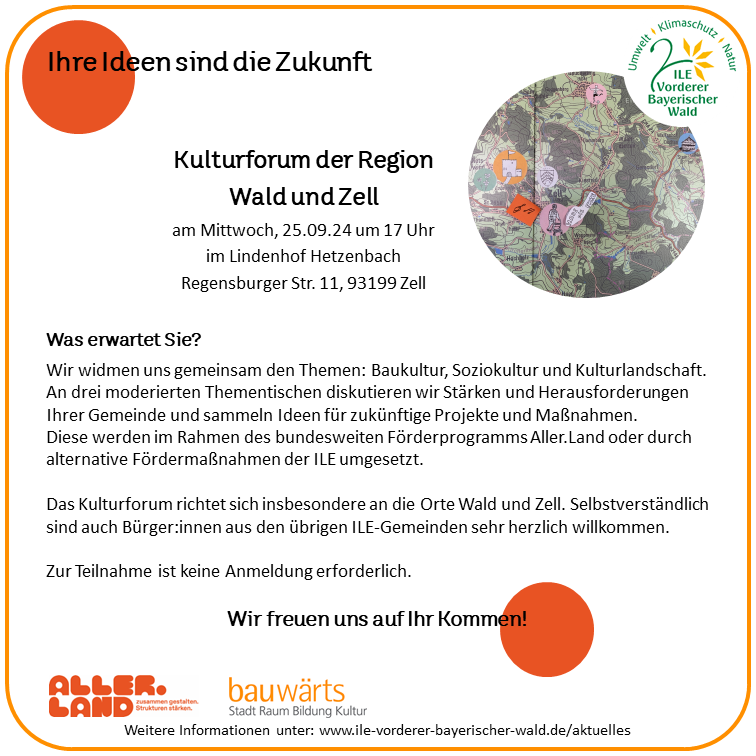 Workshop Kulturforum der Region Wald und Zell