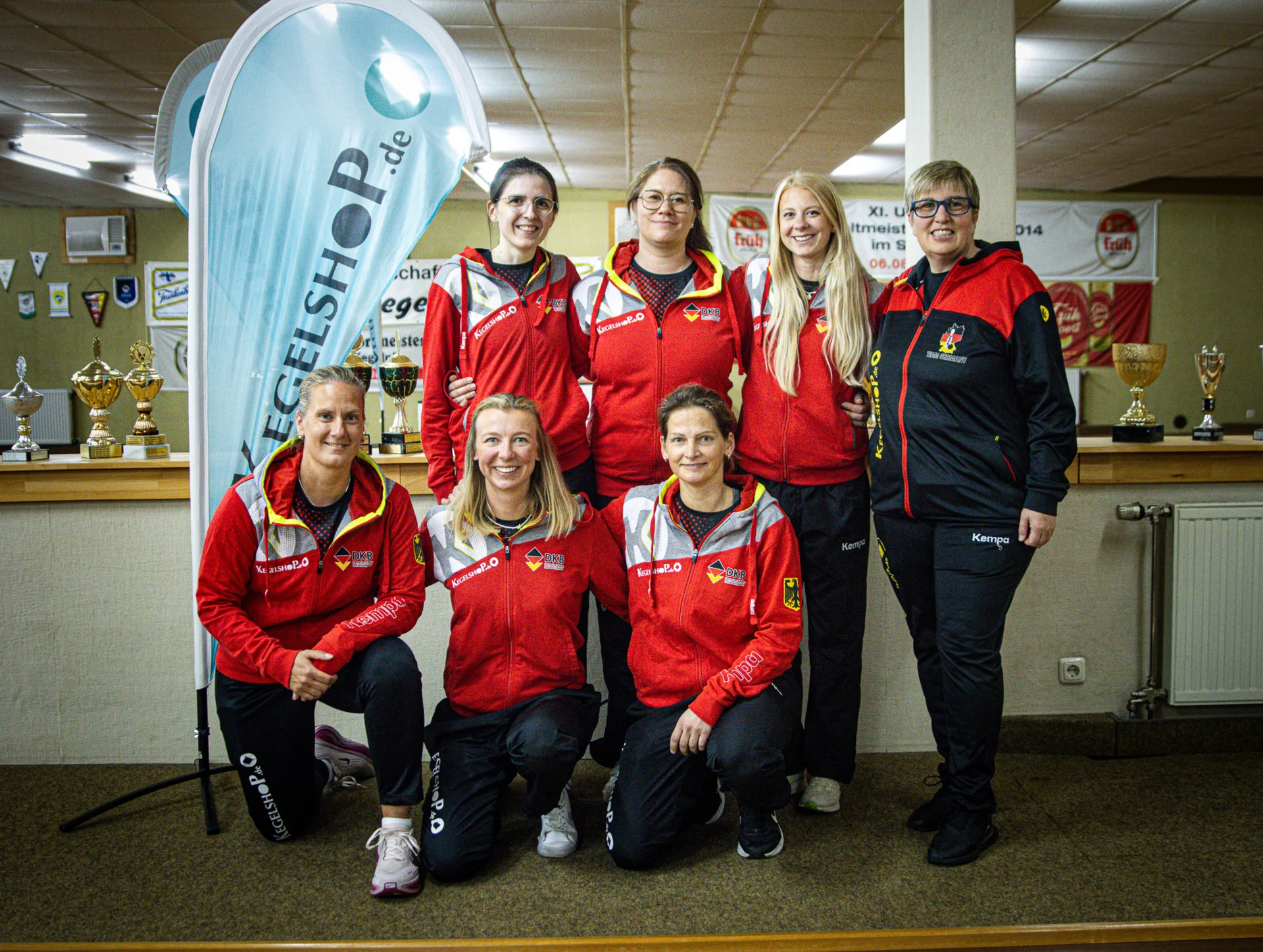 Deutsche Nationalmannschaft – Sportkegeln Schere, Damen