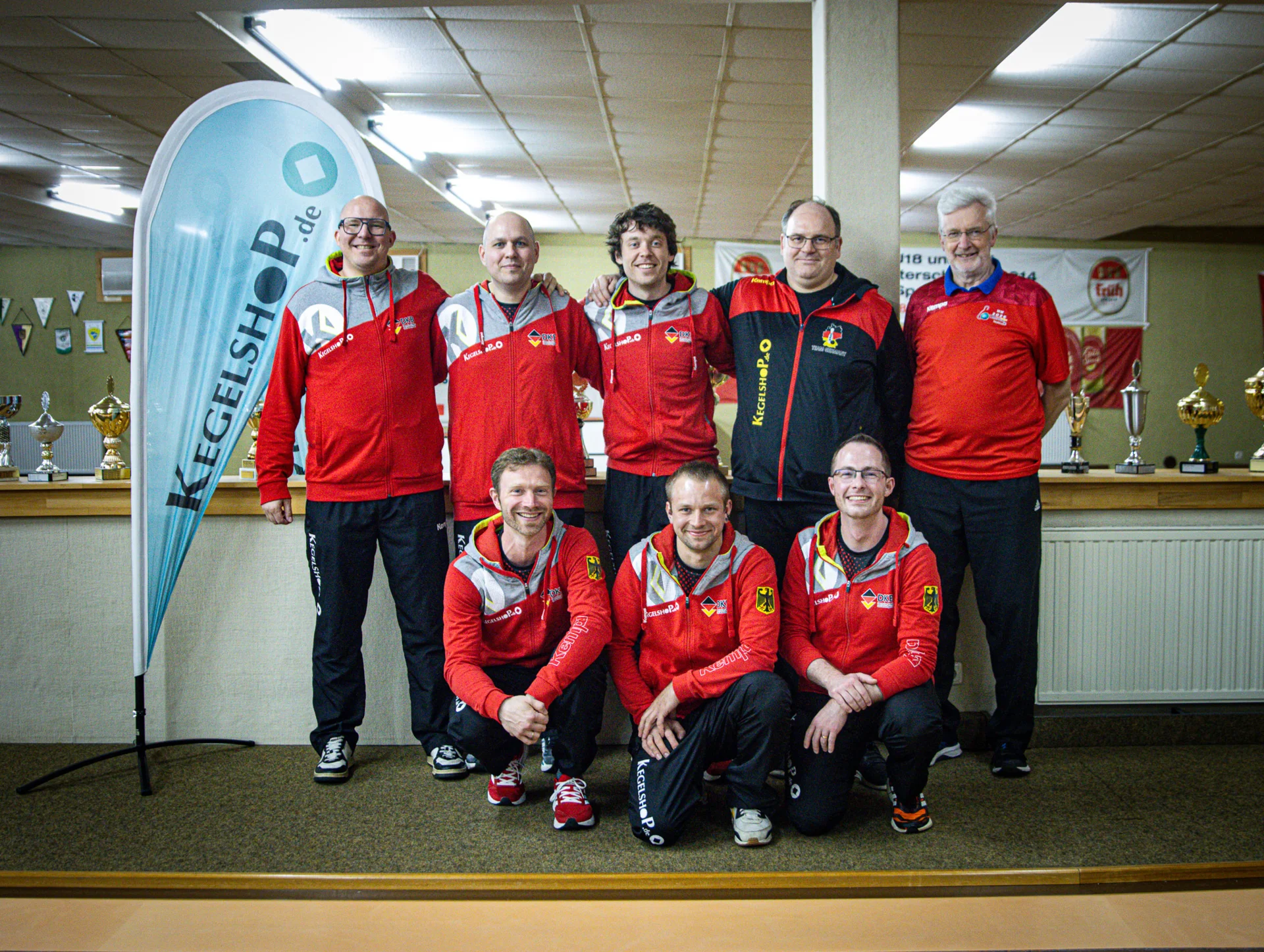 Deutsche Nationalmannschaft – Sportkegeln Schere, Herren