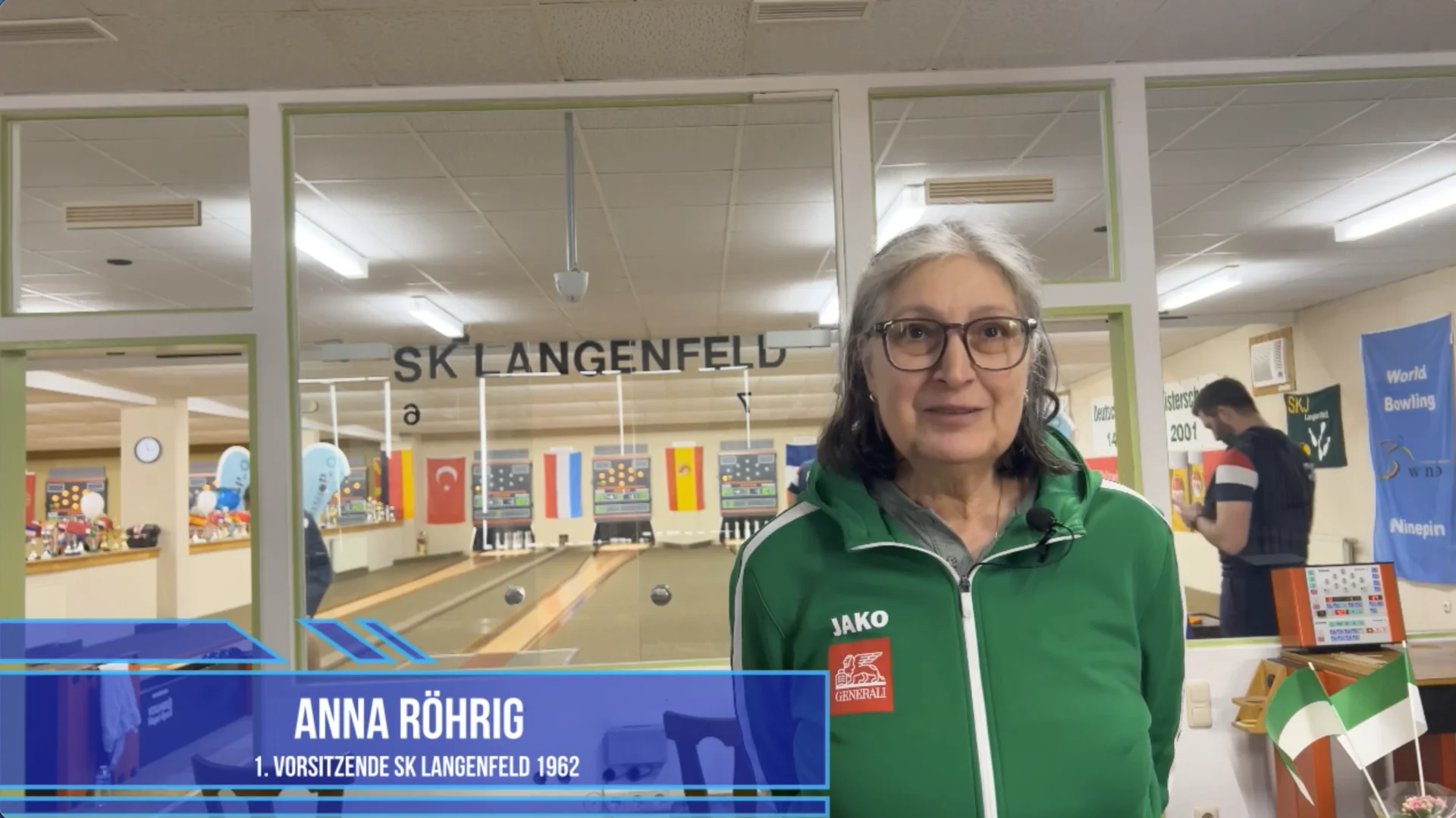 Anna Röhrig, 1. Vorsitzende des WM-Gastgebers Langenfeld