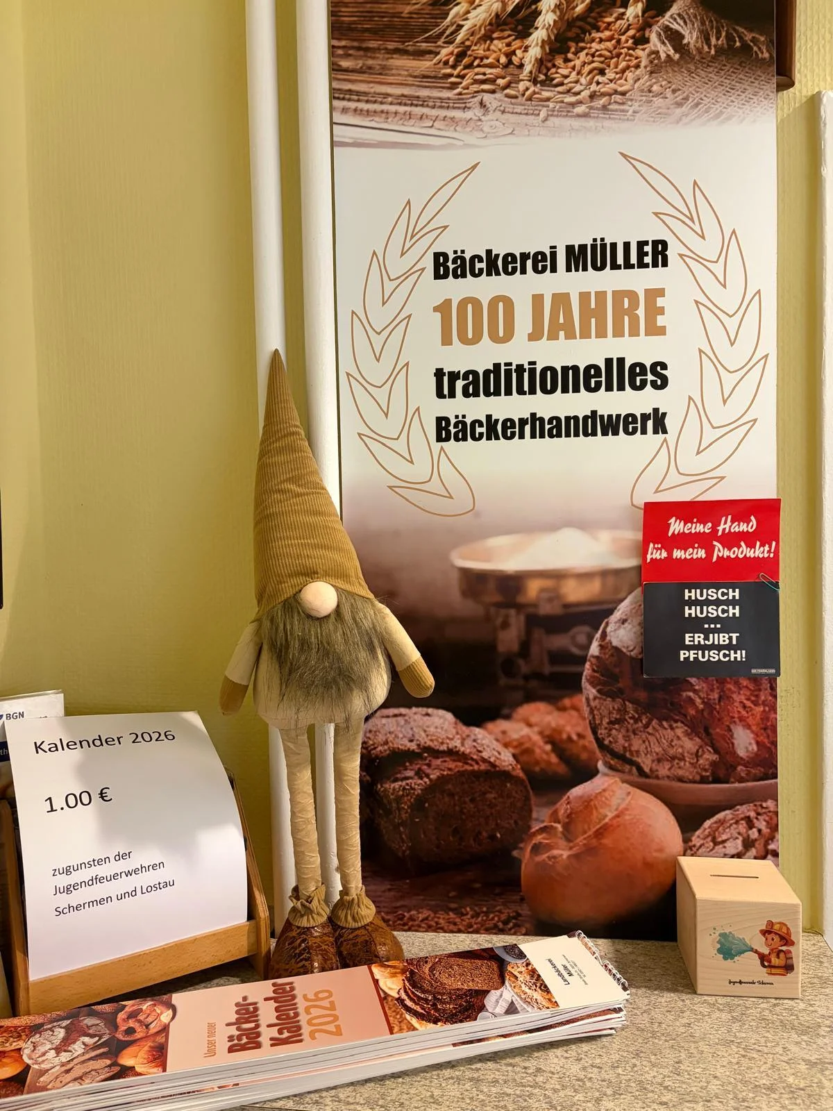 Kalenderverkauf zu gunsten der Jugendfeuerwehren Schermen und Lostau