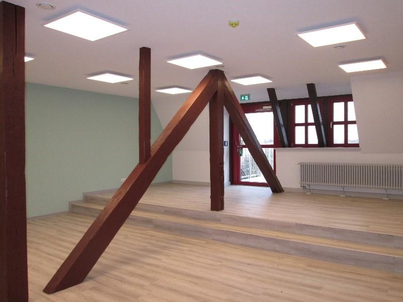 Die neuen Klassenräume in der Philipp-Müller-Schule wurden im Dachgeschoss geschaffen.