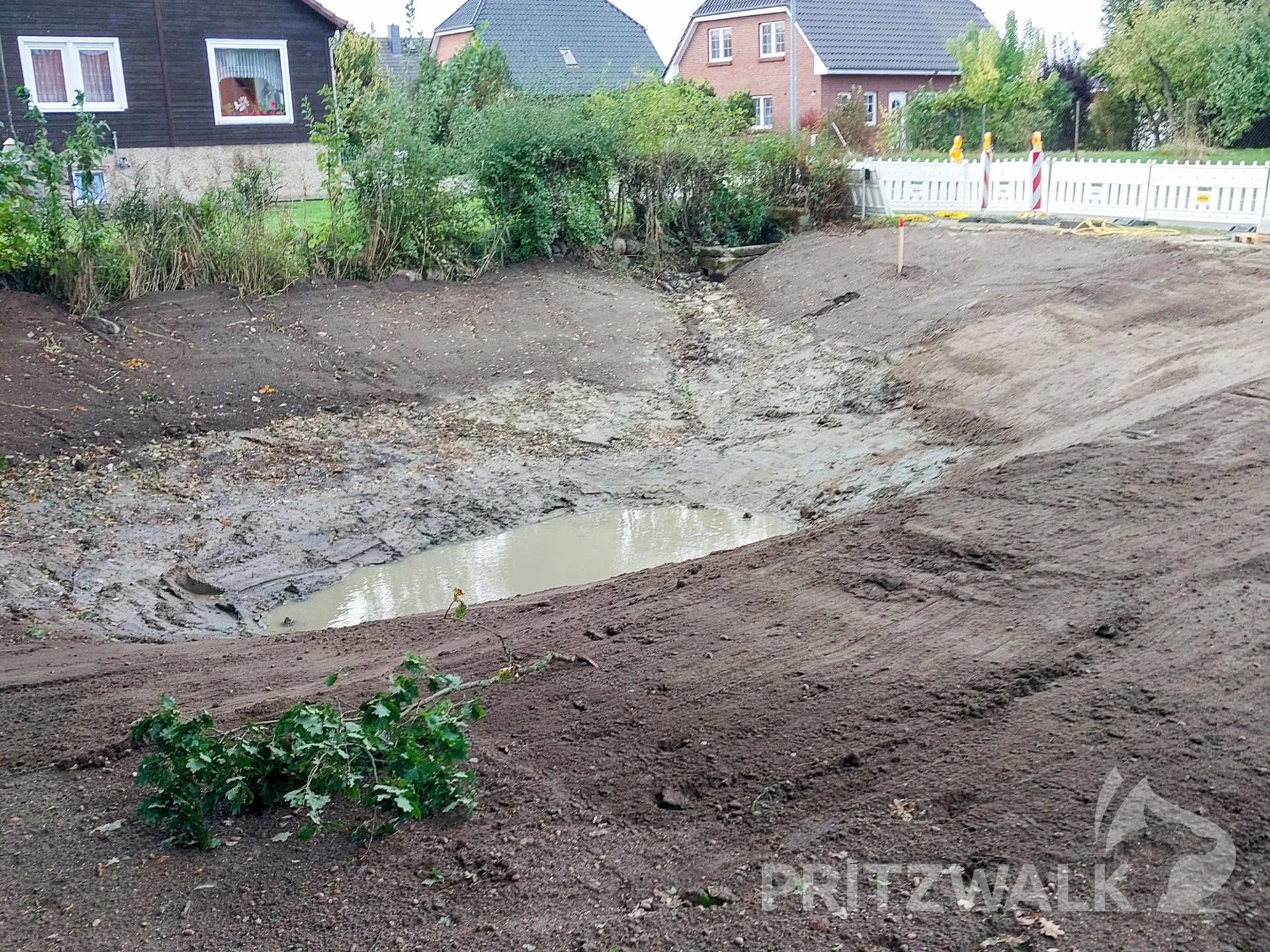 Der riesige Löschwassertank ist eingebaut und befüllt worden und damit einsatzbereit. Foto: Stadt Pritzwalk