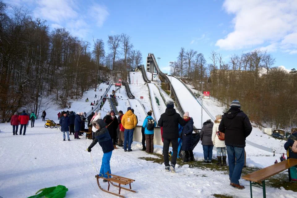 Auch Petrus kam zum Märkischen Wintersporttag