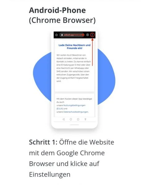Schritt 1 Android