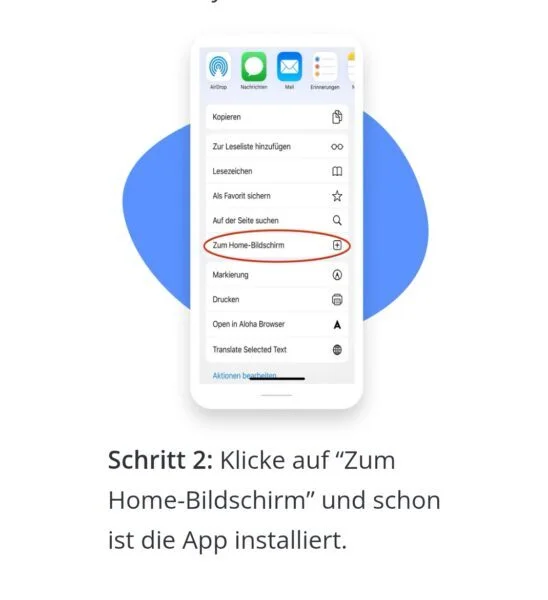 Schritt 2 Android