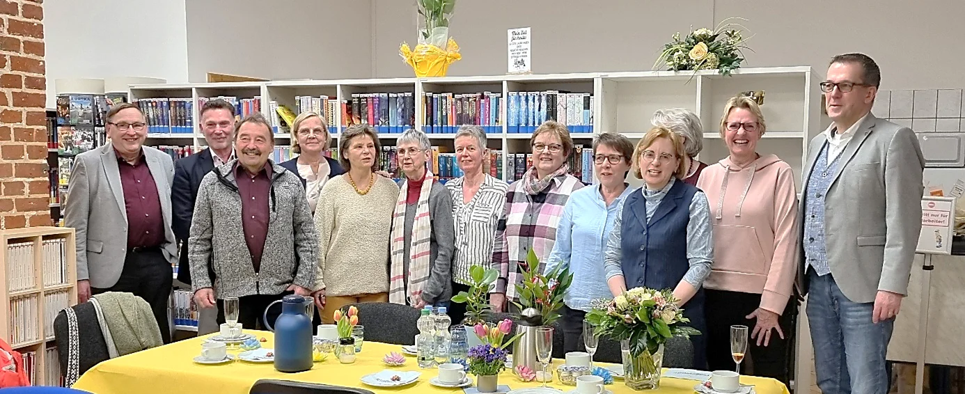 Die Gemeindebiliothek ihr 20-jähriges Bestehen (Foto: Gemeindebibliothek Dallgow-Döberitz)