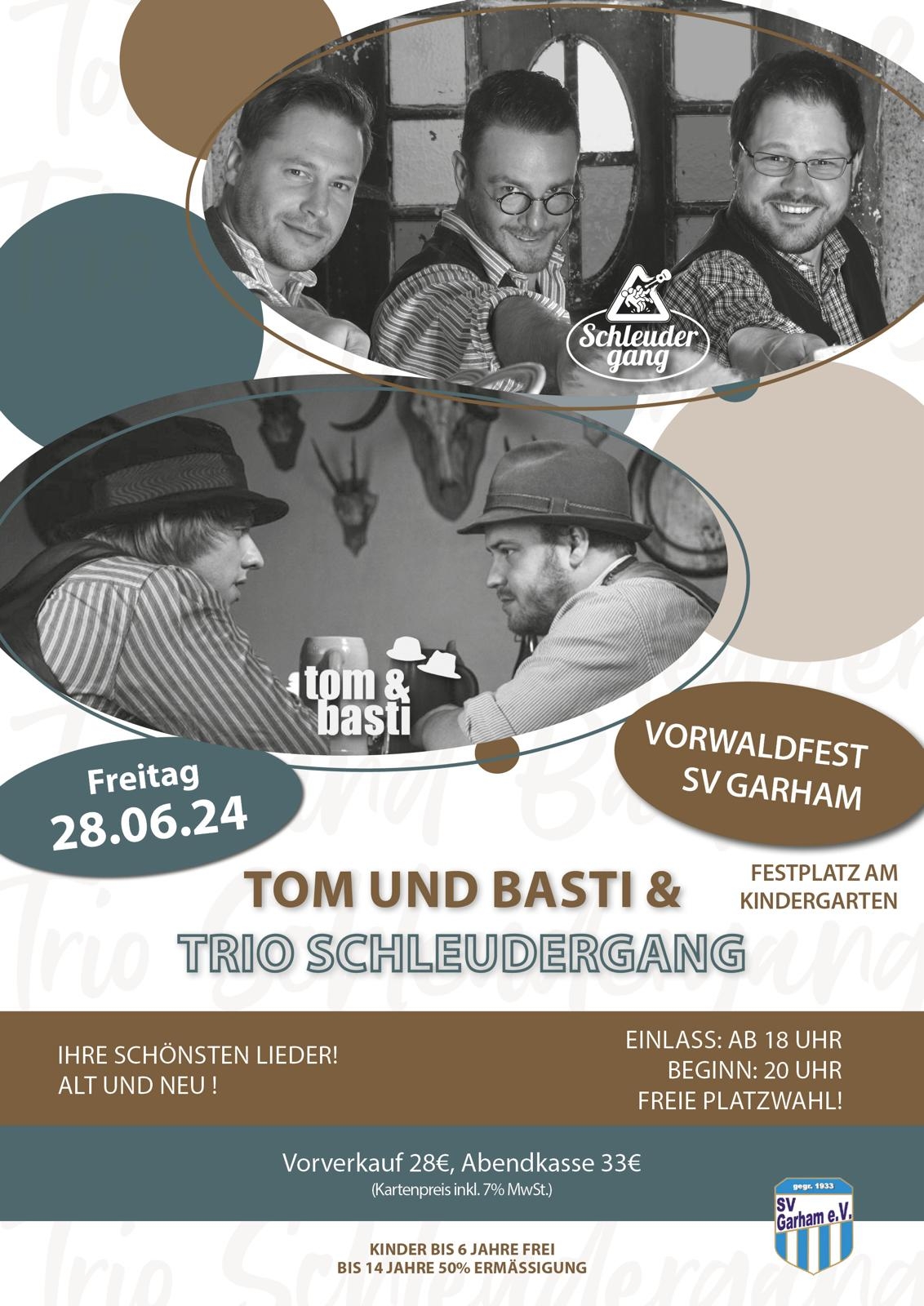 Trio Schleidergang und Tom & Basti 2024