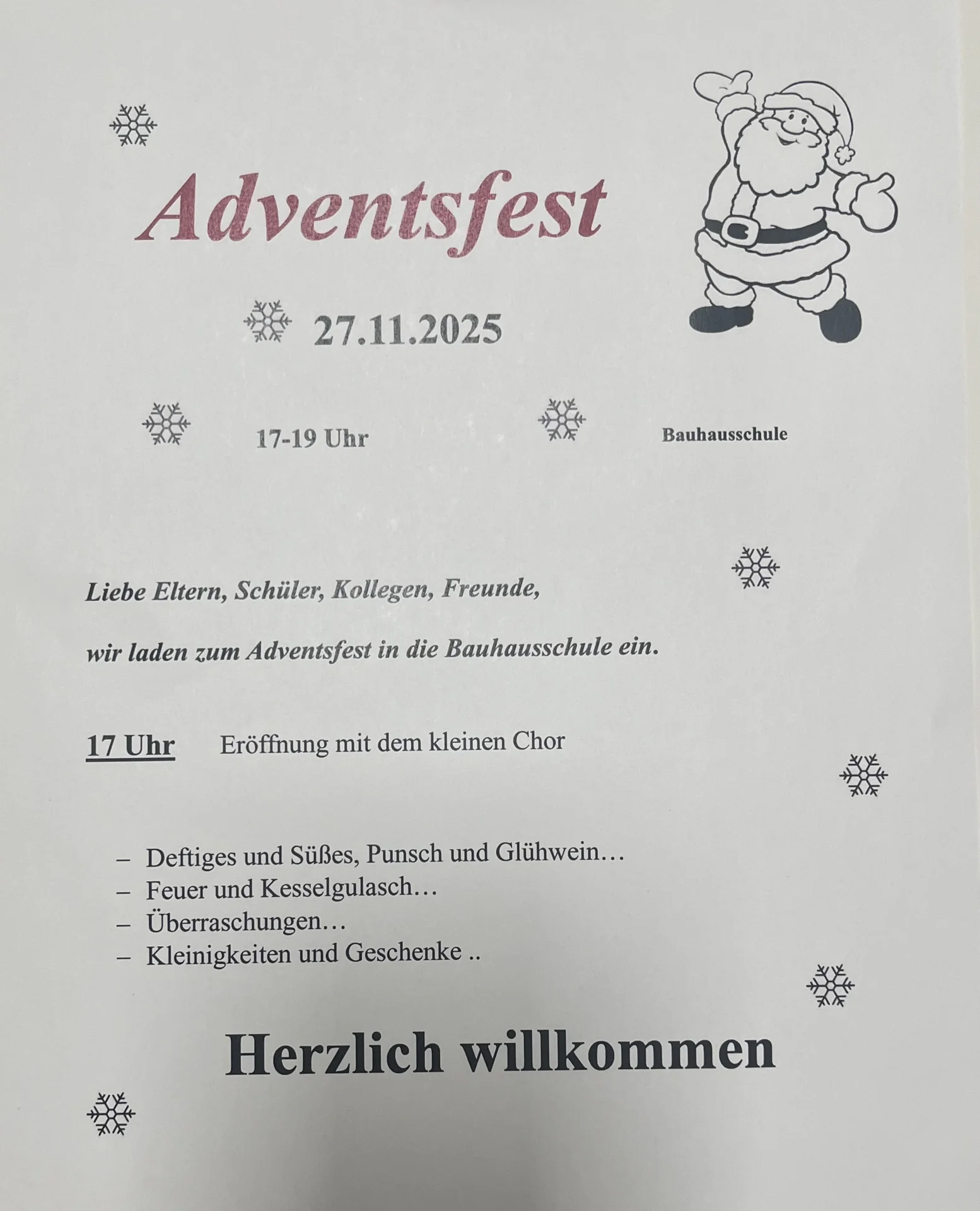 Einladung