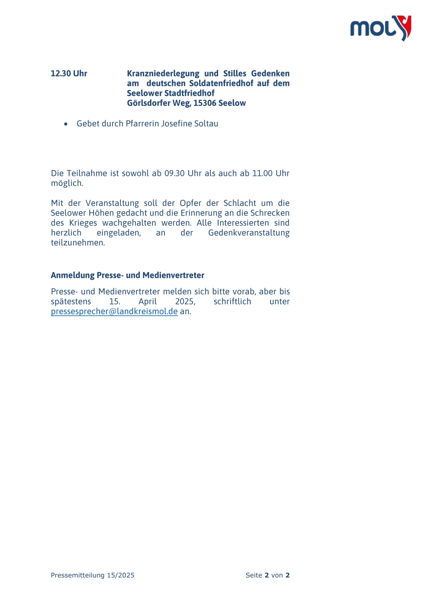 PM LK Kriegsende 2