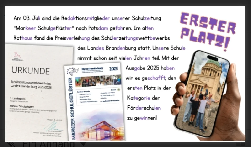1. Platz
