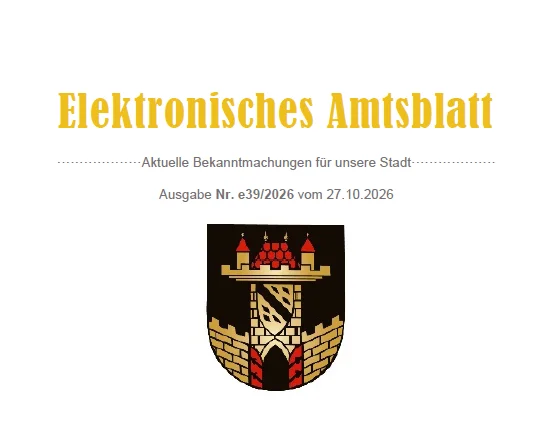 E-Amtsblatt Nr. e39/2026