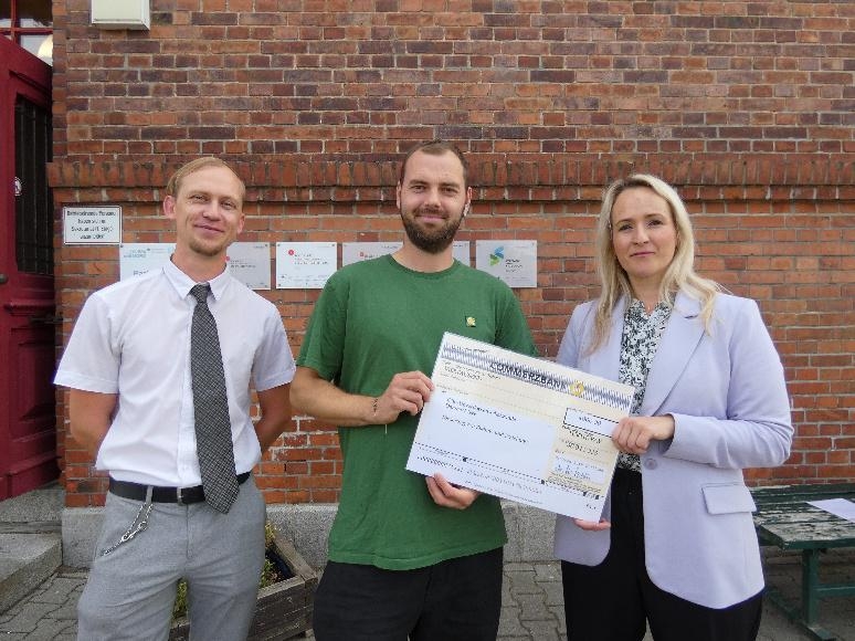 4000 Euro Spende Übergabe