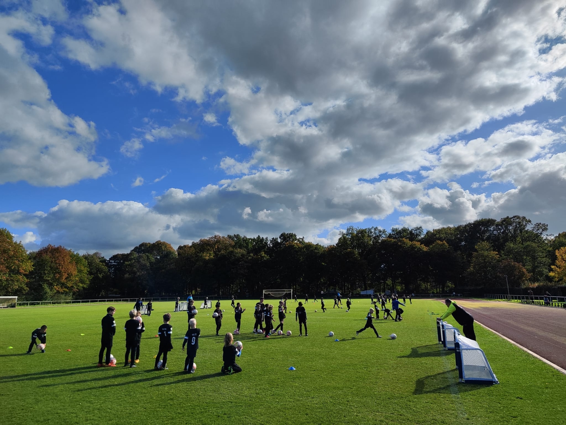 Fußballcamp Herbst 1