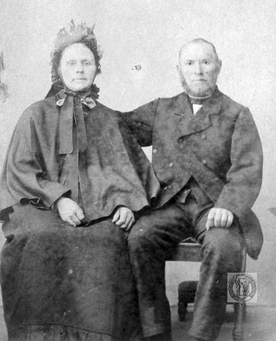 Engeline und Franz Middendorf um 1890